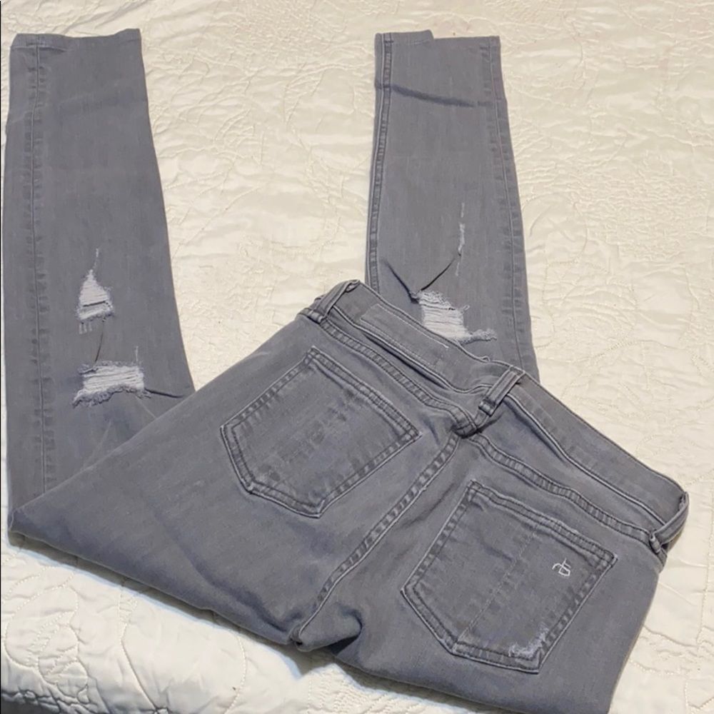 Rag & Bone distressed skinny jeans - Picture 6 of 8